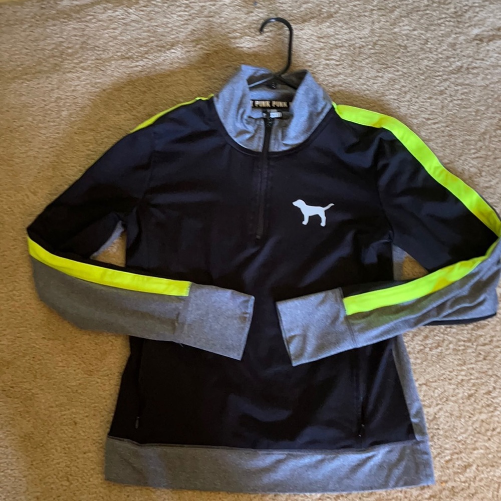 Medium PINK half zip